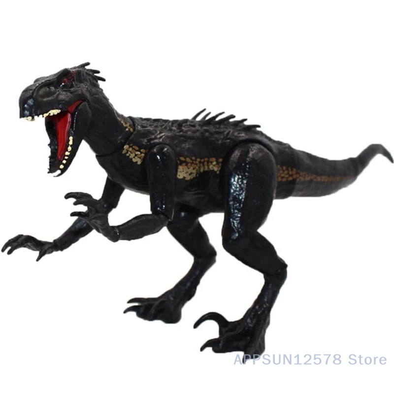 Kids Toys Videos - リアルな Indoraptor ジュラシックワールドアクションフィギュア調整可能な恐竜のおもちゃ少年映画恐竜モデルのおもちゃ子供のギフト