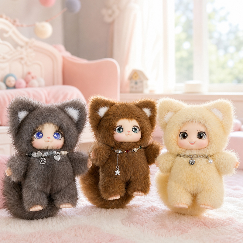 かわいいキツネのぬいぐるみ、ビニール製の顔を持つキツネのぬい - Kids Toys Animal のレビューと価格