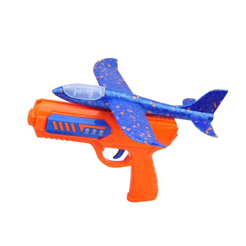 キッズ 24 または 34 センチメートル泡飛行機ランチャー - Catapult Launcher Toy のレビューと価格