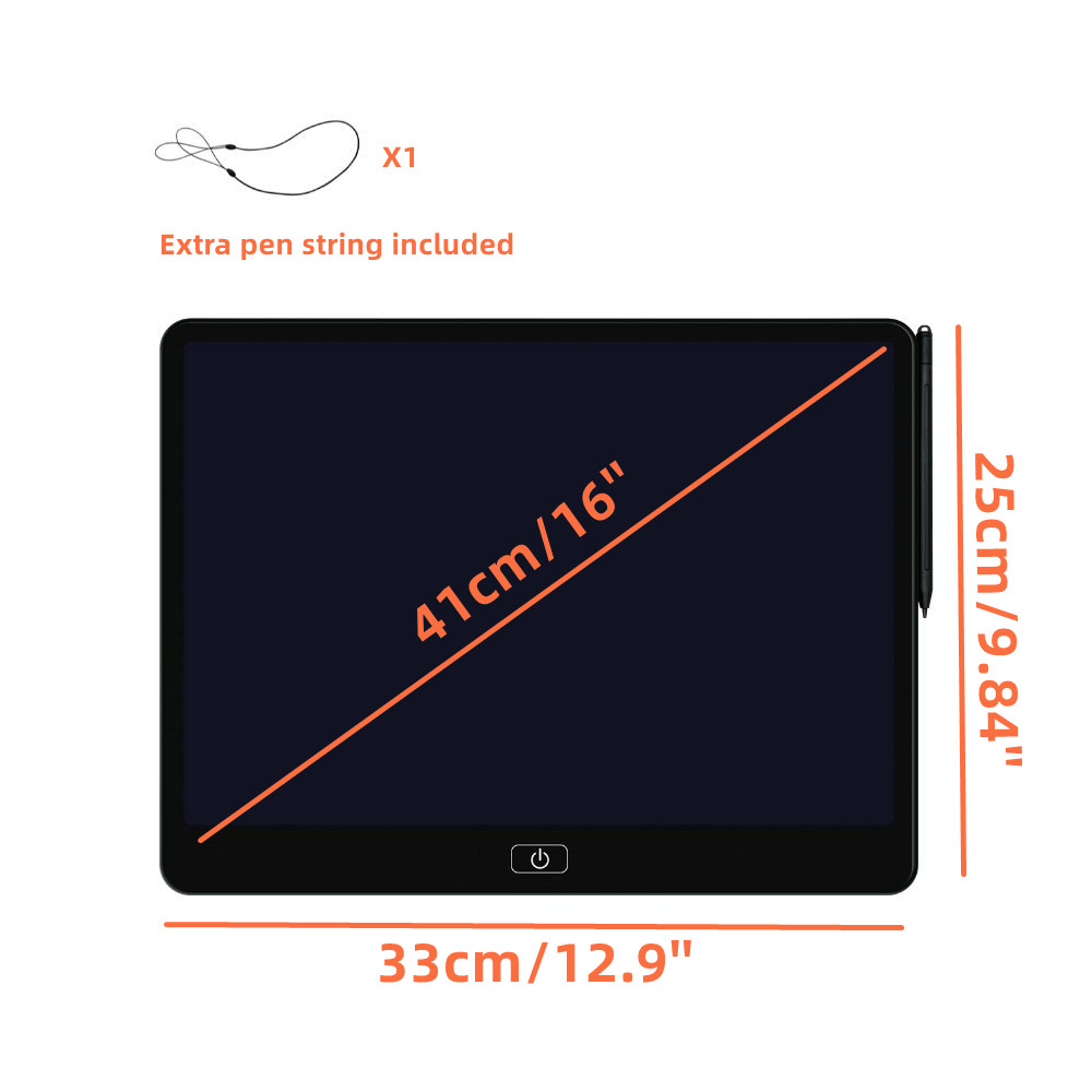 16インチ子供向け単色LCDライティングタブレット - 描画 - Learning Tablet Kids のレビューと価格