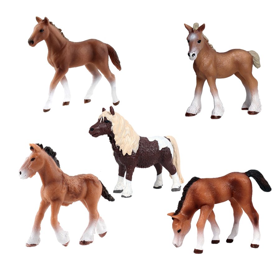 プラスチック製の馬の置物,子供向け,arabianフィギュア - Kids Toys Under 1 Year のレビューと価格