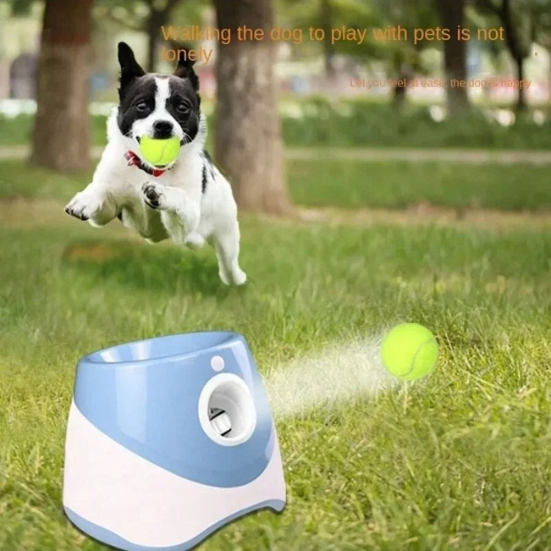 犬用自動おもちゃ投げ機、テニスボール投げ、ピンボールマシン、 - Catapult Launcher Toy のレビューと価格