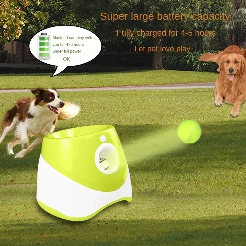 犬用自動おもちゃ投げ機、テニスボール投げ、ピンボールマシン、 - Catapult Launcher Toy のレビューと価格