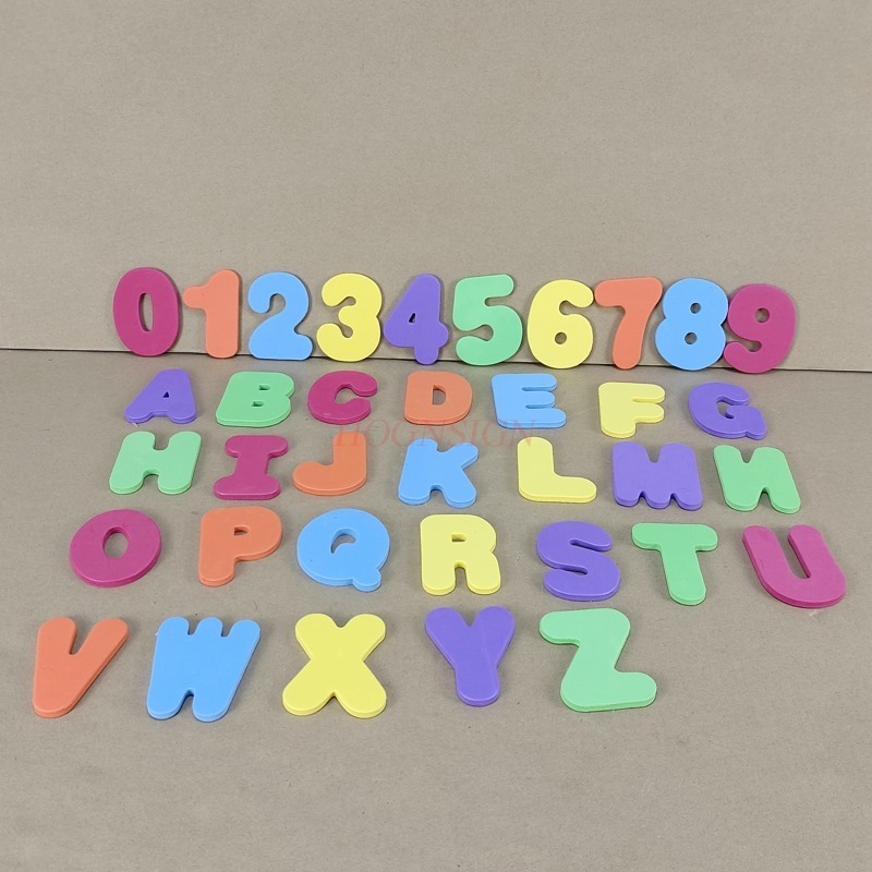 36 ピース/セットベビーキッズ子供知育玩具泡文字数字フロー - Bath Letter Number Foam のレビューと価格