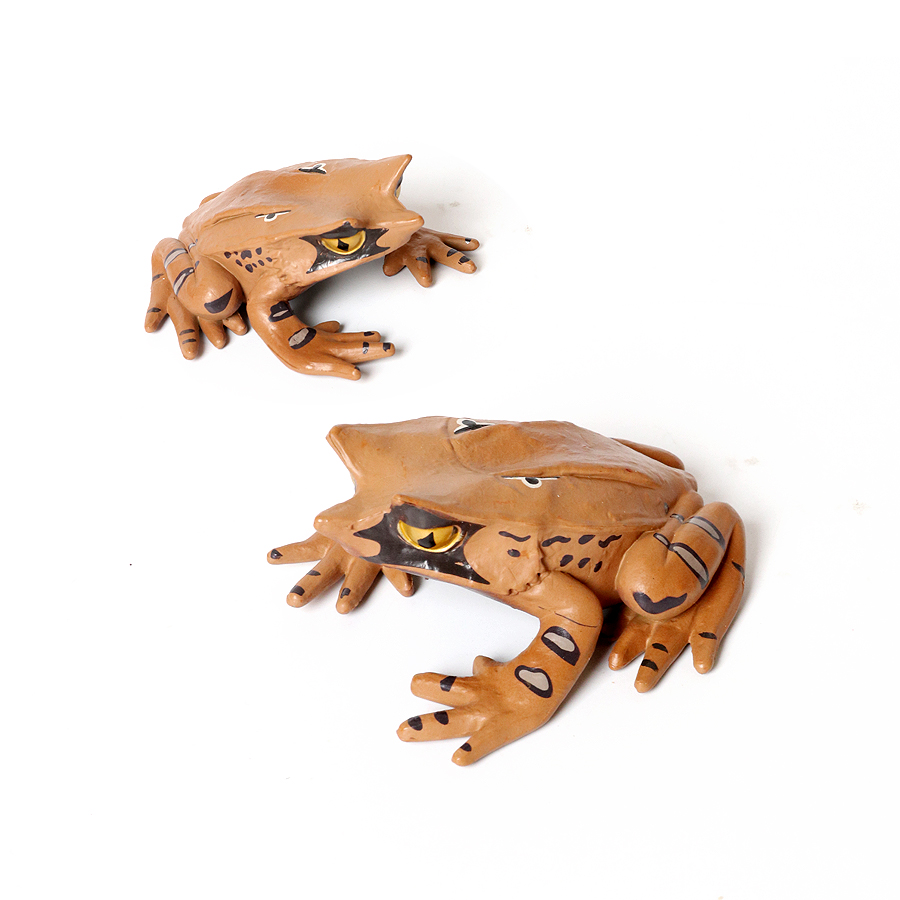 子供のための虹の森の動物のアクションフィギュア,カエル,木の - Kids Toys Under 1 Year のレビューと価格