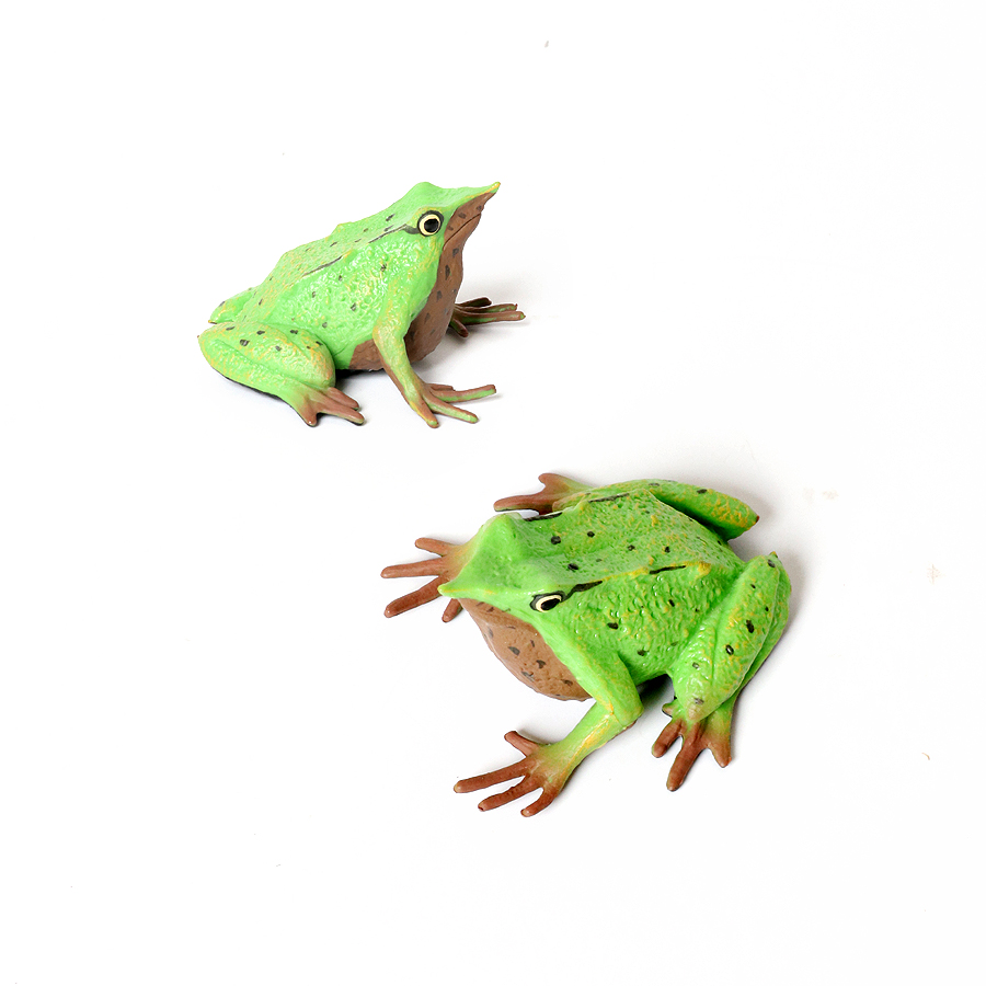 子供のための虹の森の動物のアクションフィギュア,カエル,木の - Kids Toys Under 1 Year のレビューと価格