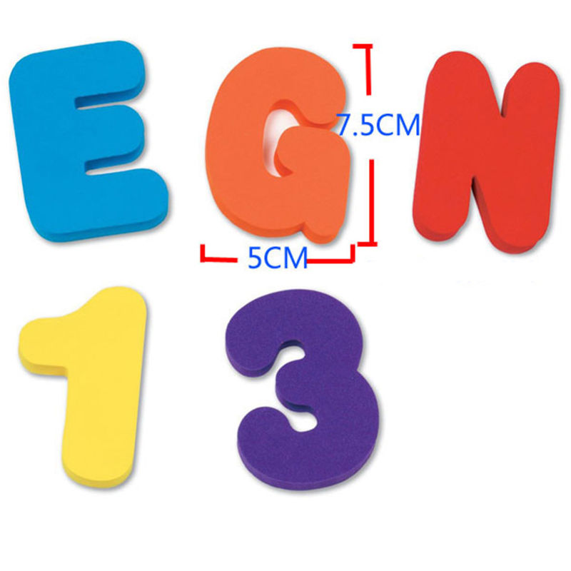 子供のためのフォーム文字付きの教育用バスタブ,数字付きの子供 - Bath Letter Number Foam のレビューと価格