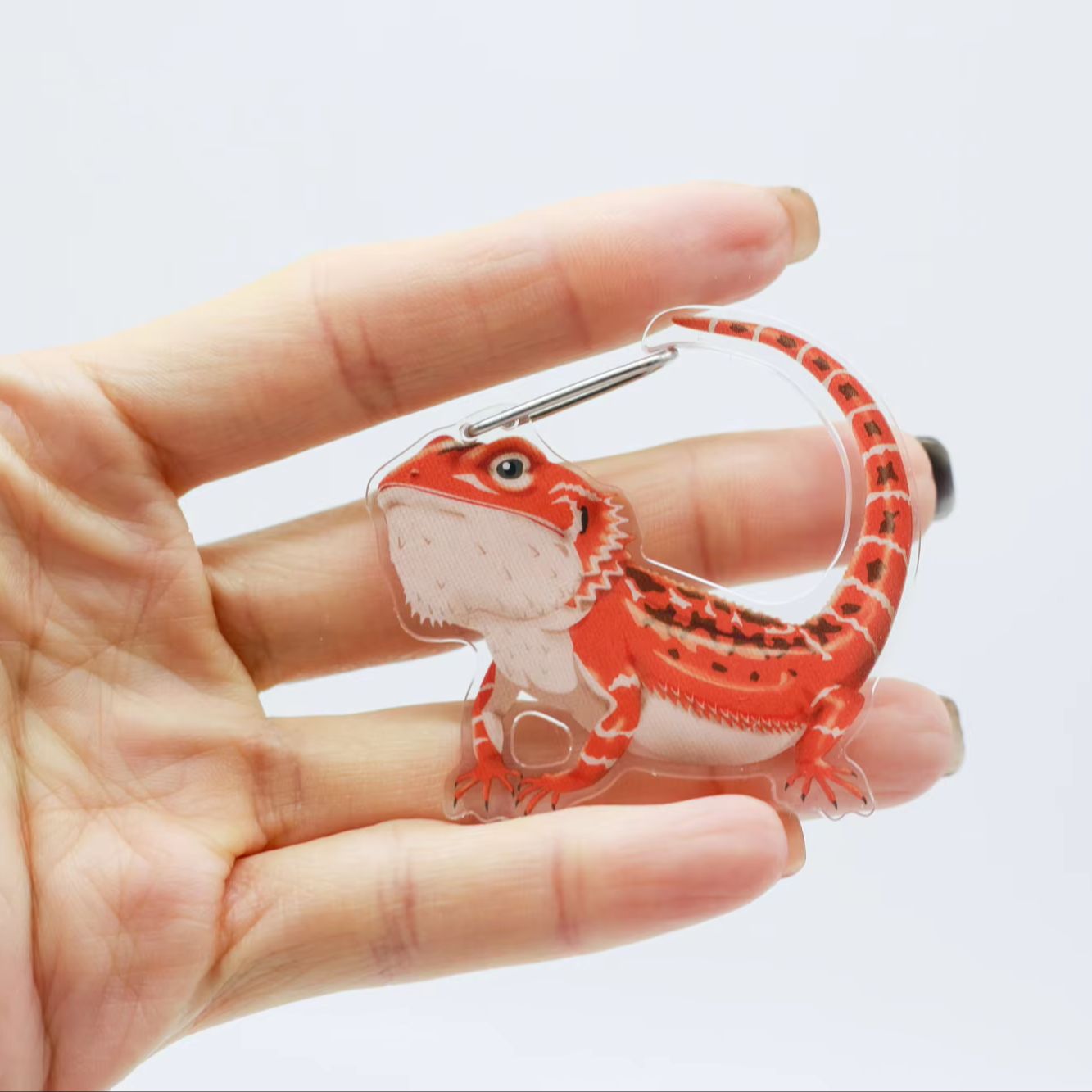 トカゲ、ヤモリ、カラビナ、カプセルトイ、キーホルダー、ヒゲト - Kids Toys Under 1 Year のレビューと価格
