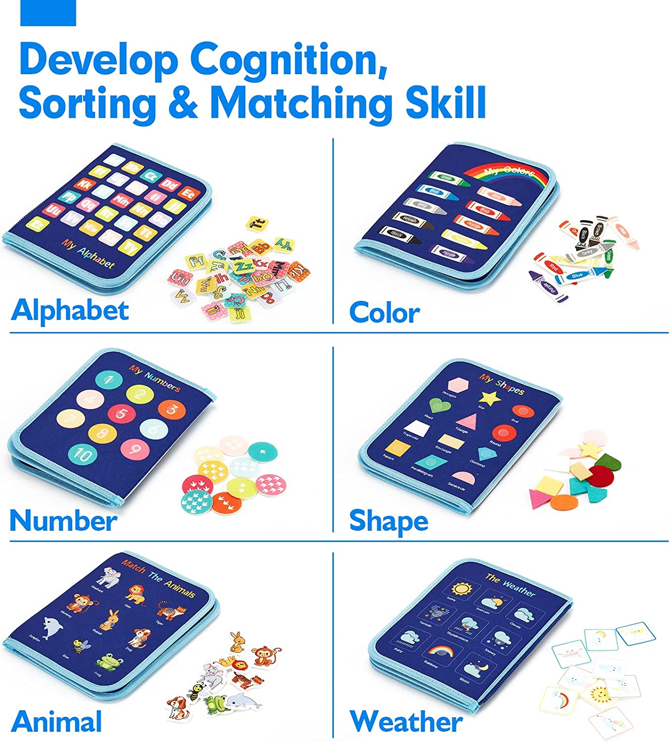 モンテッソーリおもちゃ ビジーボード 幼児感覚活動開発ボード - Kids Toys 2 Year Old のレビューと価格