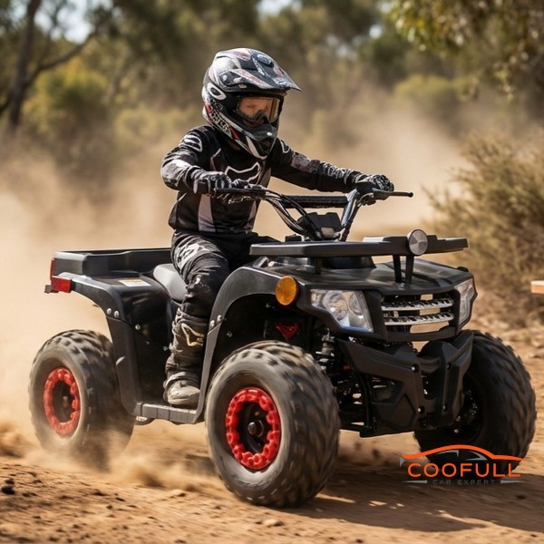 子供用ガソリンエンジン搭載ATV四輪車49cc ATVクワッ - Kids Toys Quad のレビューと価格