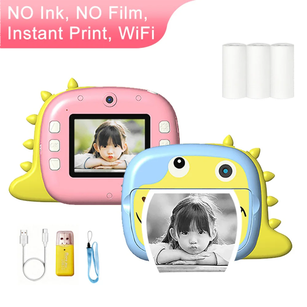 子供用デジタルカメラ 2.4インチ ミニポータブルインスタン - Kids Toys Videos のレビューと価格