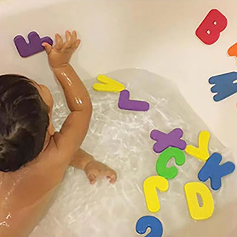 子供用お風呂おもちゃ 泡で遊べる浮かぶおもちゃ 文字 数字  - Bath Letter Number Foam のレビューと価格