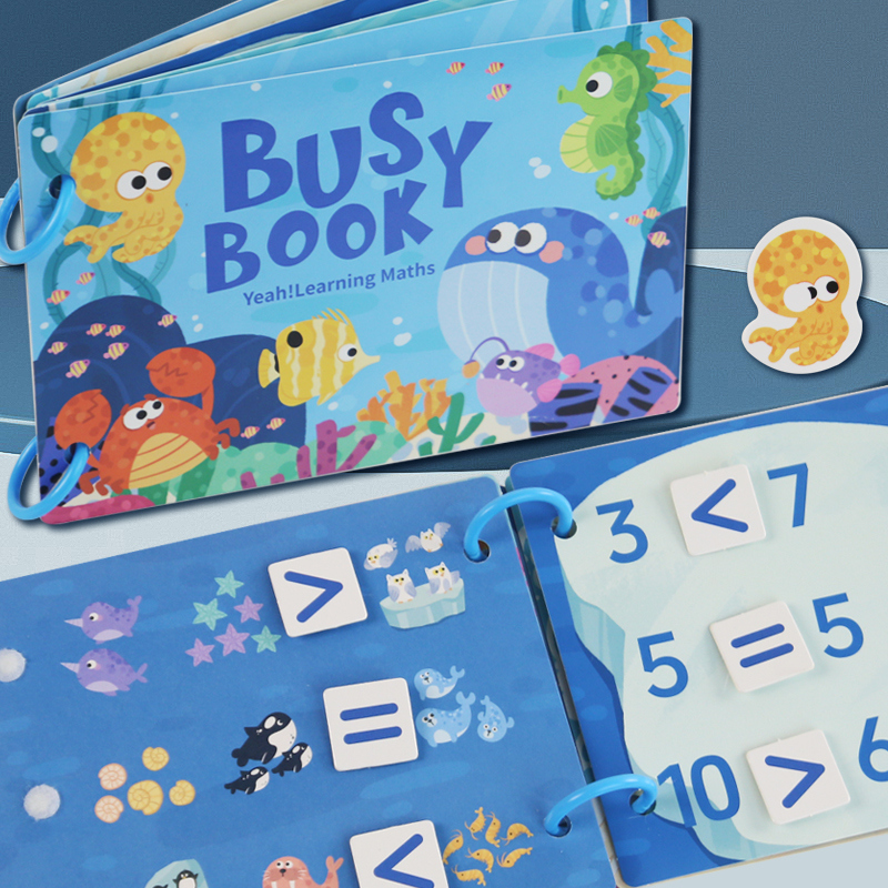 モンテッソーリ ベビー ビジーブック マイファースト クワイ - Kids Toys 2 Year Old のレビューと価格