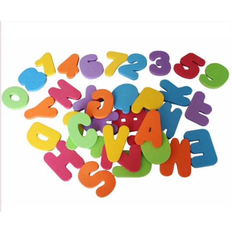 フローティングバスおもちゃ 1～3歳用 ソフト速乾フォーム  - Bath Letter Number Foam のレビューと価格