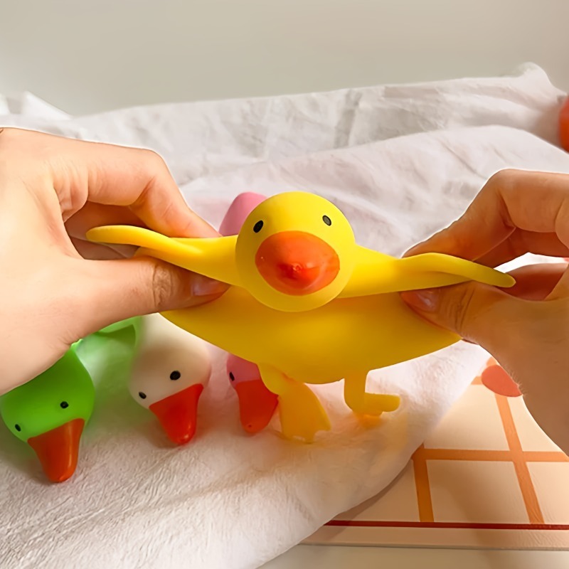 スクイッシーな抗ストレスアヒルフィジェットトイ、かわいいガチ - Kids Toys Animal のレビューと価格