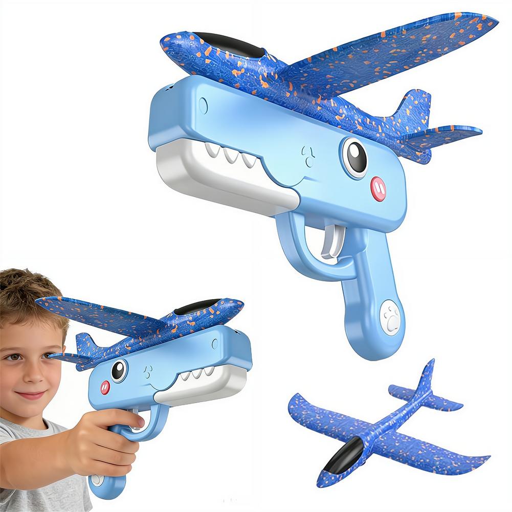 カタパルト航空機おもちゃ フライトスロー フォームプレーン  - Catapult Launcher Toy のレビューと価格