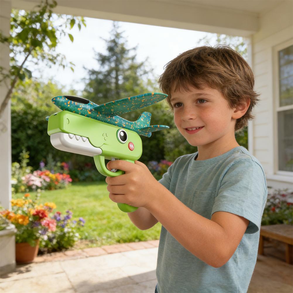 カタパルト航空機おもちゃ フライトスロー フォームプレーン  - Catapult Launcher Toy のレビューと価格