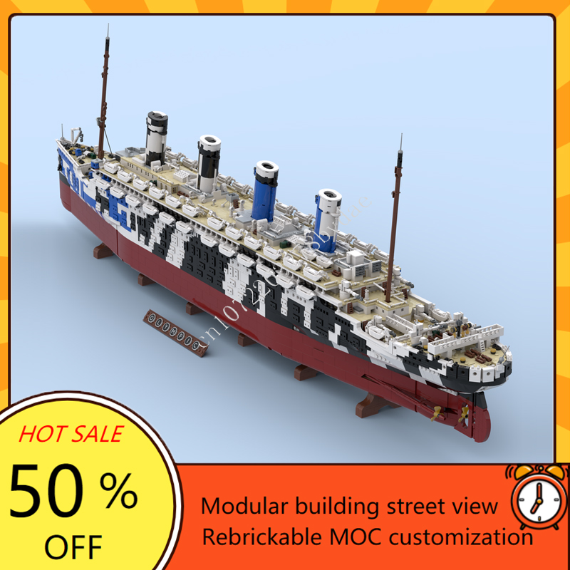 10615ピース MOC HMT オリンパス タイタニック  - Kids Toys Xmas のレビューと価格