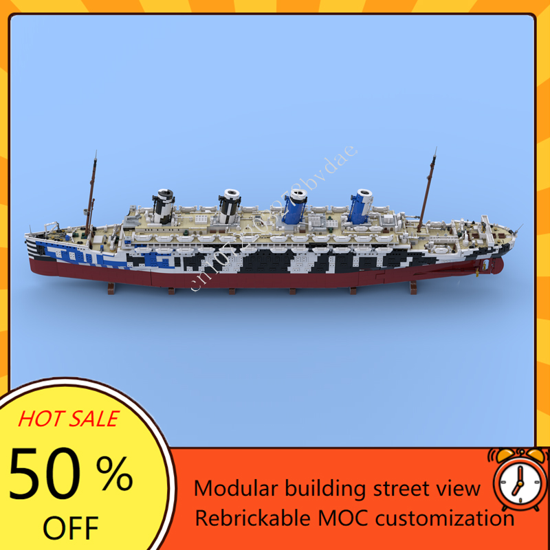 10615ピース MOC HMT オリンパス タイタニック  - Kids Toys Xmas のレビューと価格