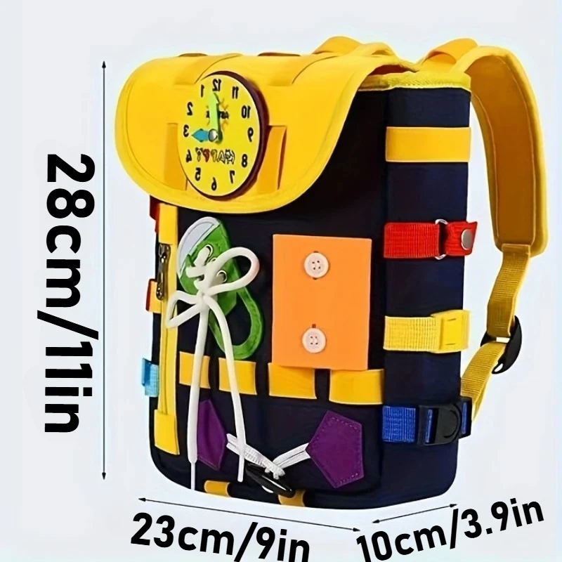 モンテッソーリ フェルト バックパック 幼児用 バックル ジ - Kids Zipper Toys のレビューと価格