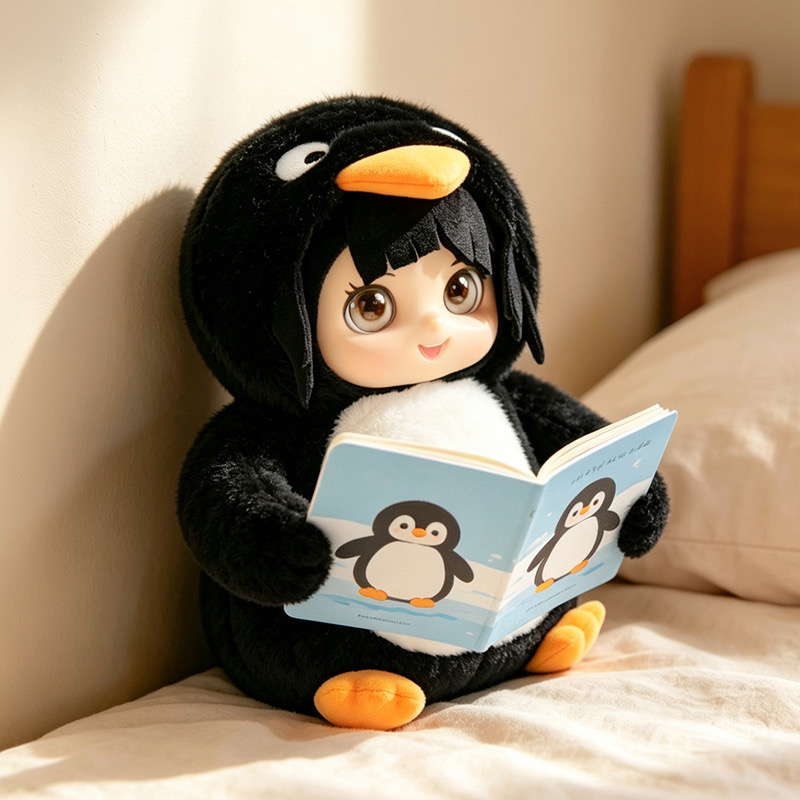 かわいいググガガぬいぐるみ映画ぬいぐるみかわいいペンギン明る - Kids Toys Animal のレビューと価格