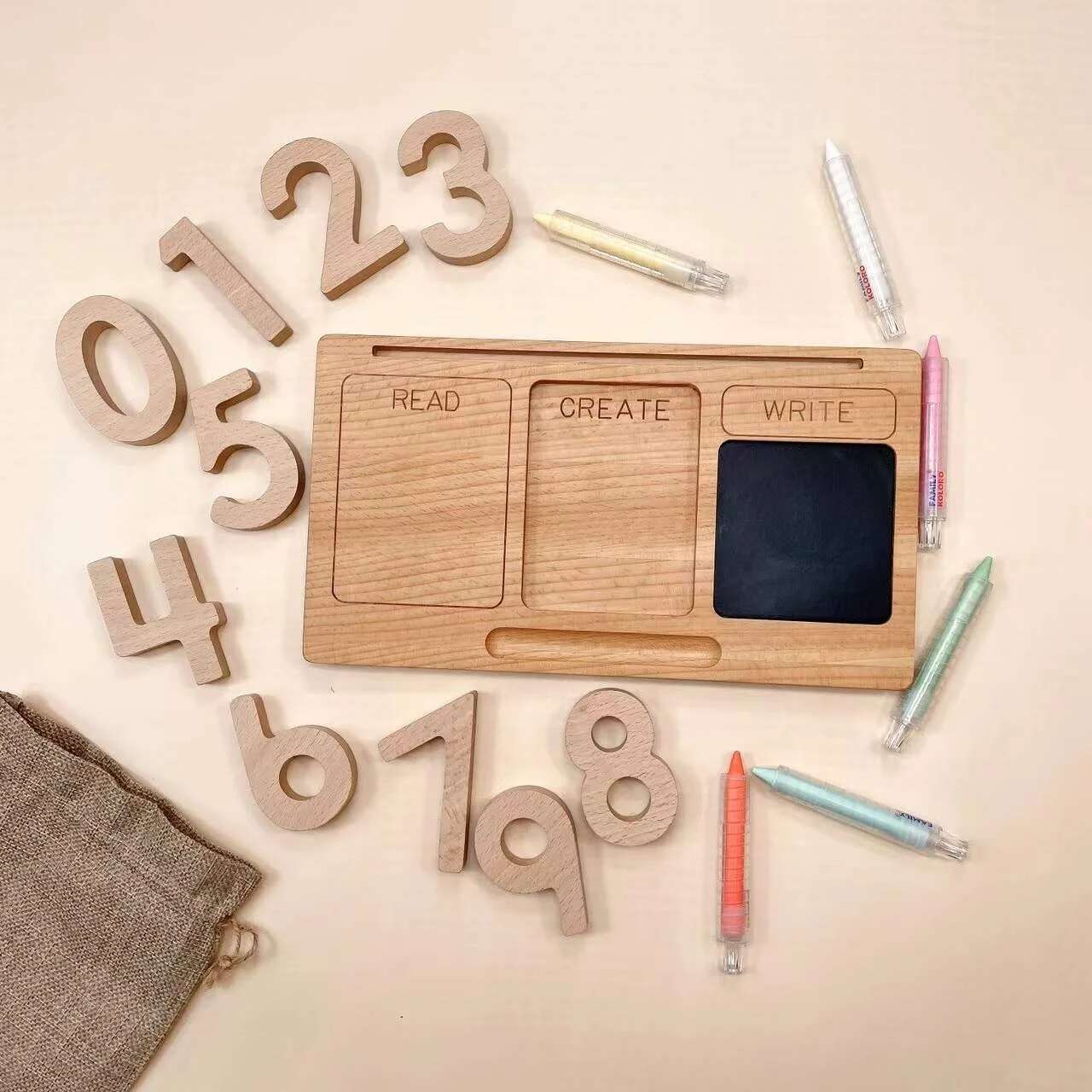 子供のためのモンテッソーリ学習タブレット,小さな数字のボード - Learning Tablet Kids のレビューと価格