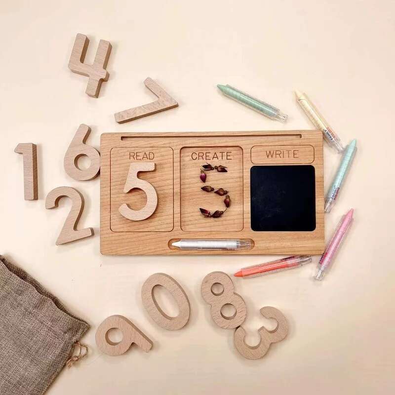子供のためのモンテッソーリ学習タブレット,小さな数字のボード - Learning Tablet Kids のレビューと価格