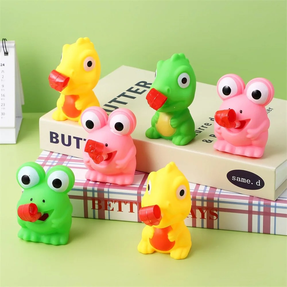 ストレス解消カエル＆恐竜おもちゃ - 舌で挟むスクイーズポッ - Kids Toys Videos のレビューと価格