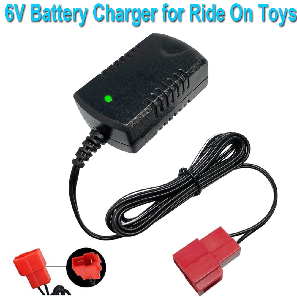 6V 1A キッズライドオンカー充電器（6V BMX X6  - Kids Toys Quad のレビューと価格