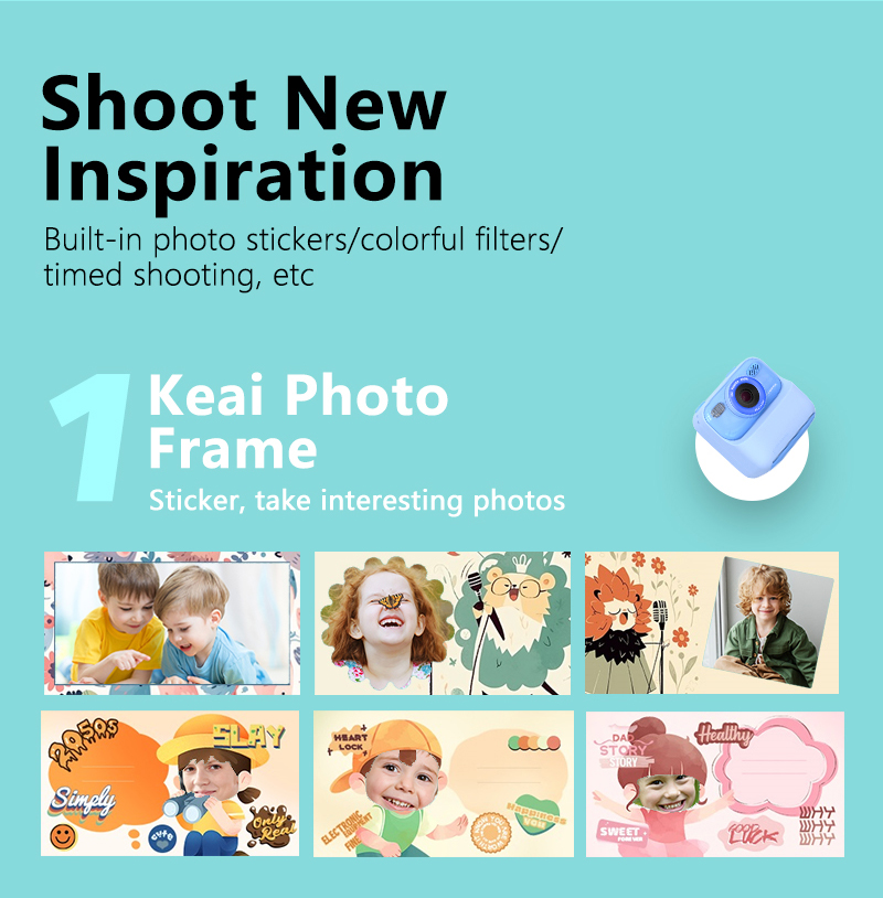 キッズインスタントプリントカメラ 32GB 1080P サー - Kids Toys Videos のレビューと価格