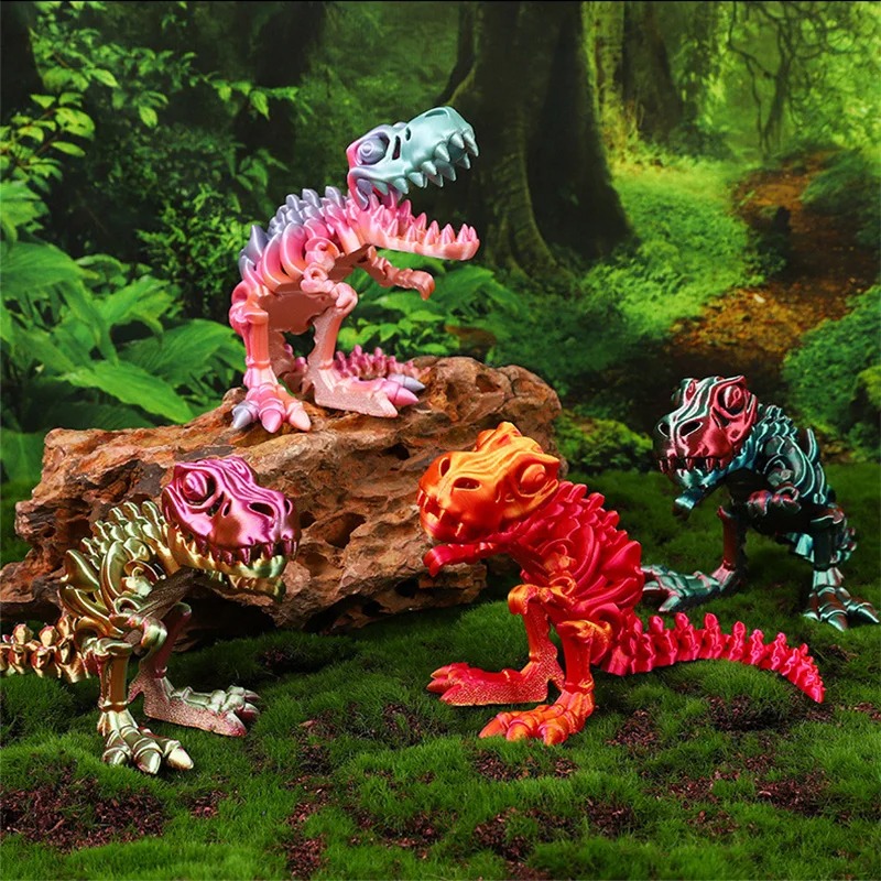 3d プリント T レックス動物ミニチュア置物恐竜おもちゃ子 - Kids Toys Videos のレビューと価格