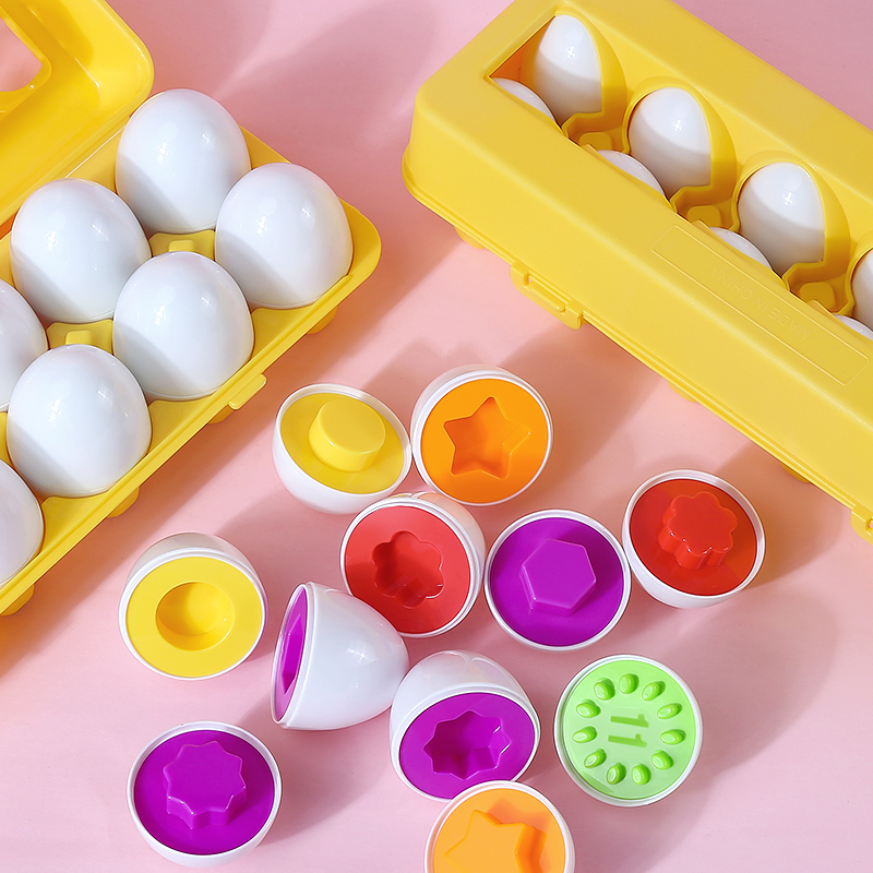 卵ネジ 3D パズルモンテッソーリ学習教育数学おもちゃ子供形 - Kids Toys 2 Year Old のレビューと価格