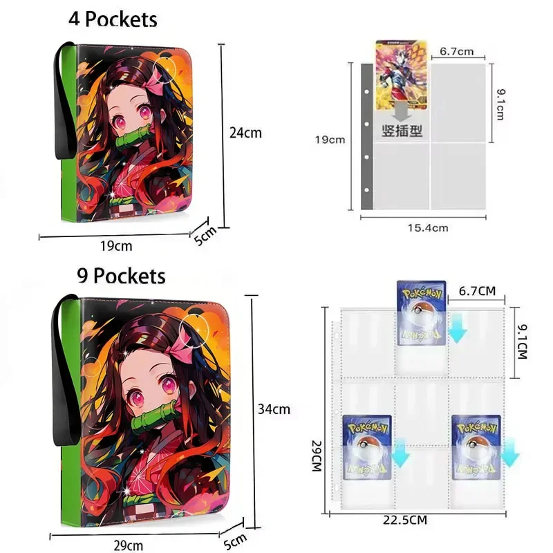 アニメデーモンスレイヤーカードアルバム、カードコレクションブ - Kids Zipper Toys のレビューと価格