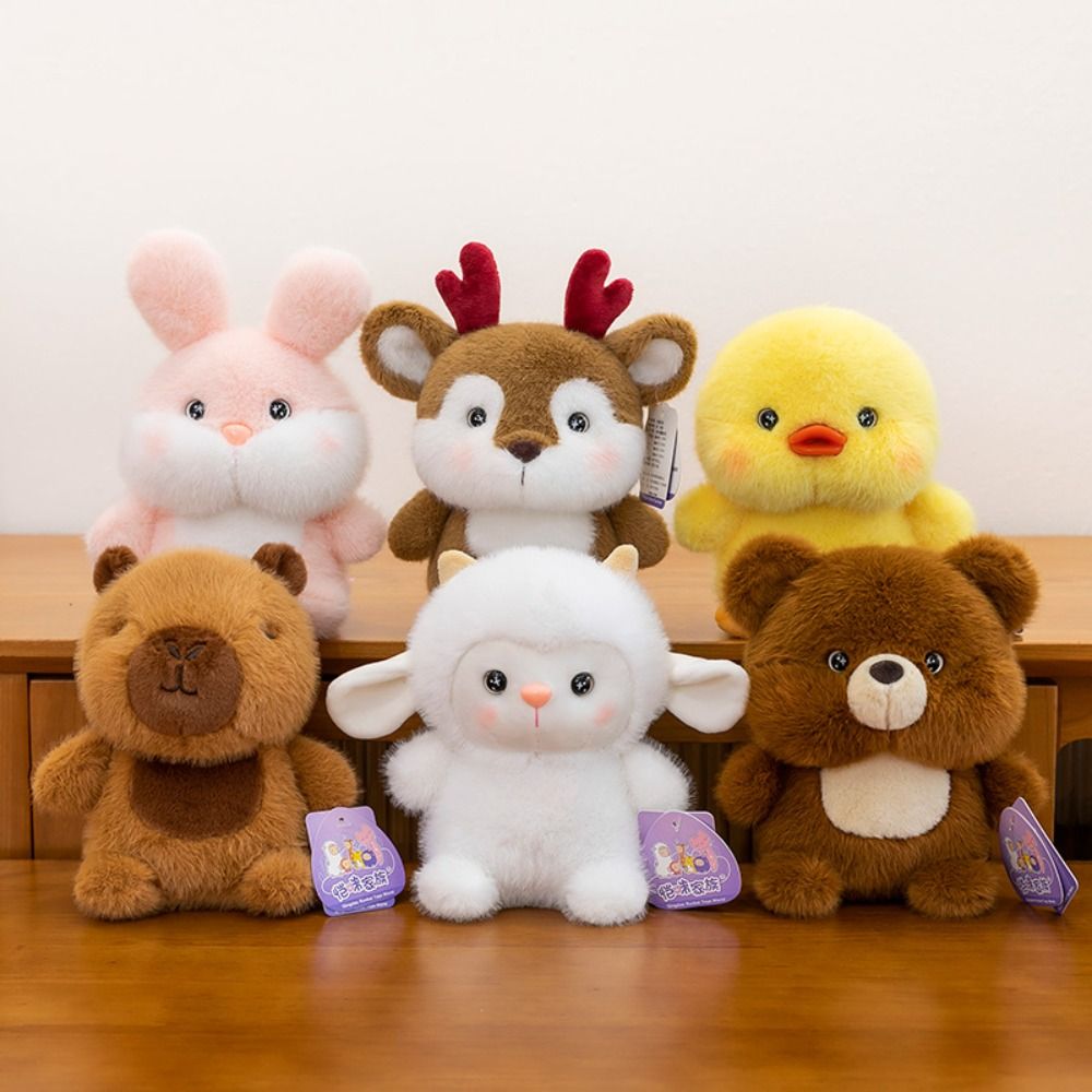 16cmのかわいいカピバラ象のぬいぐるみ、コンパニオン人形、 - Kids Toys Animal のレビューと価格