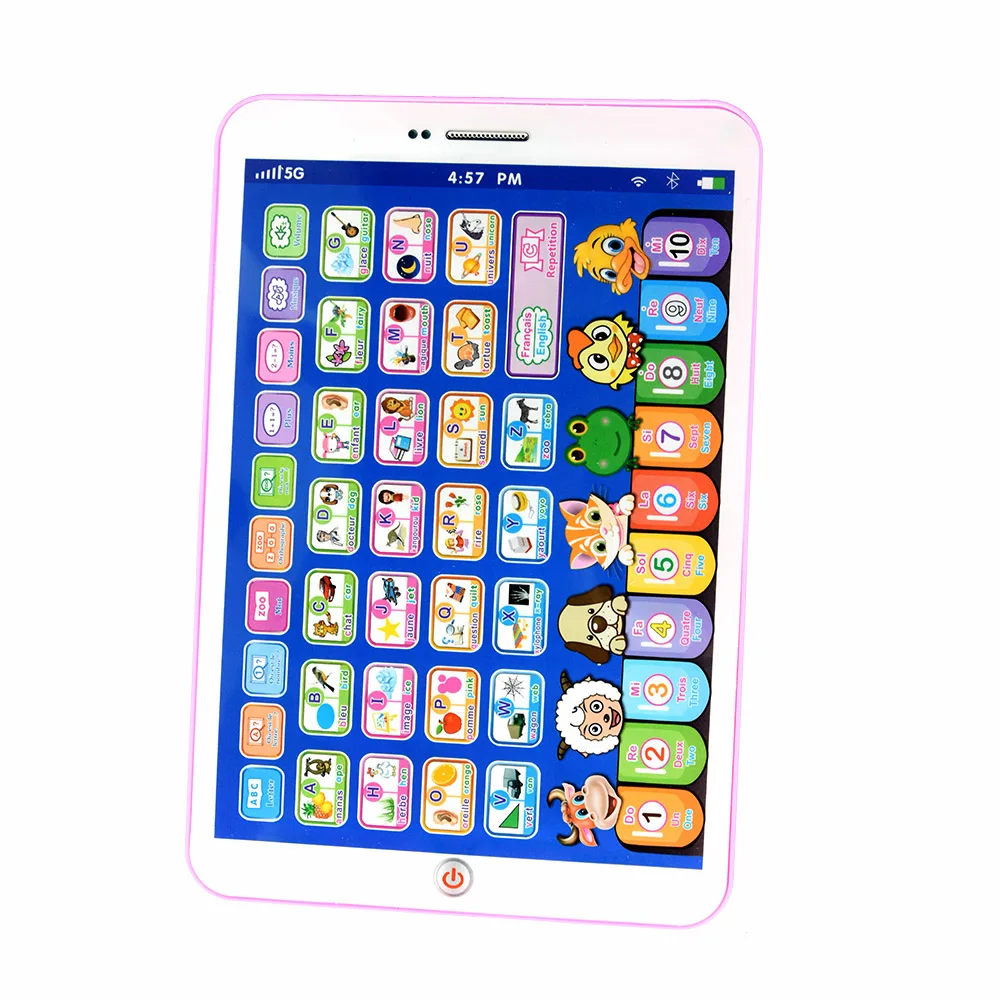 フランス語・アラビア語のバイリンガル子供用学習タブレットおも - Learning Tablet Kids のレビューと価格