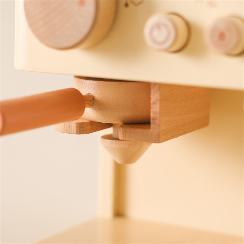 子供木製モンテッソーリおもちゃセット子供コーヒーマシンキッチ - Wooden Blocks Stacking のレビューと価格